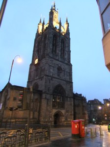 Newcastle Cathedral ist ziemlich beeindruckend, das kommt hier gar nicht so rüber ;)