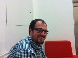 Mr. Beardface doing some scientific smiling