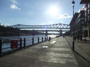 Beweisfoto! Die Quayside... wunderschön :)
