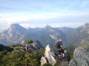 Andreas atop a mountain